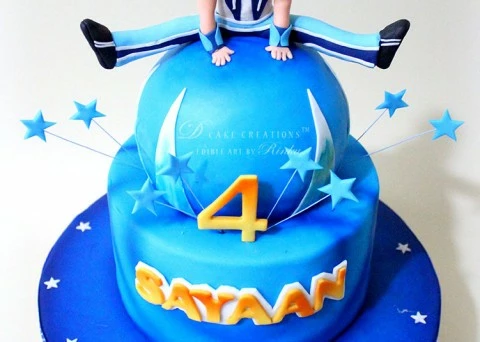 Sportacus Birthday Cake