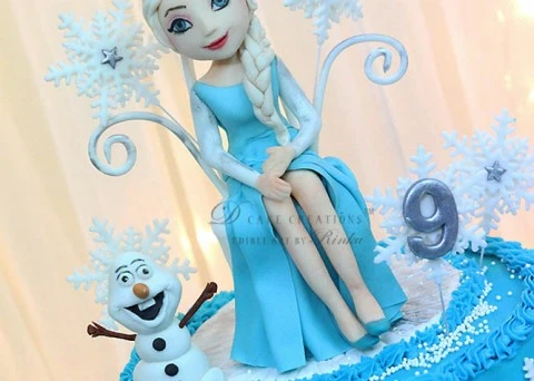 Frozen Theme Cake