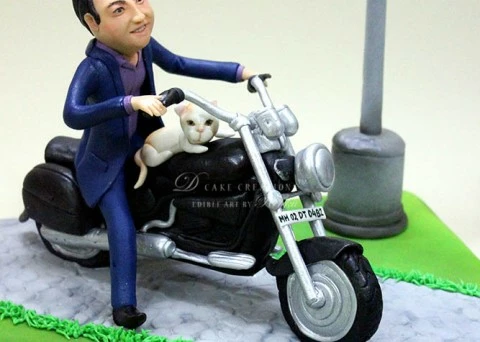 Motorbike Cake