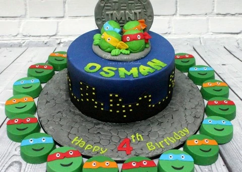 Teenage Mutant Ninja Turtle Cake