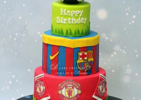 Football Theme Cake